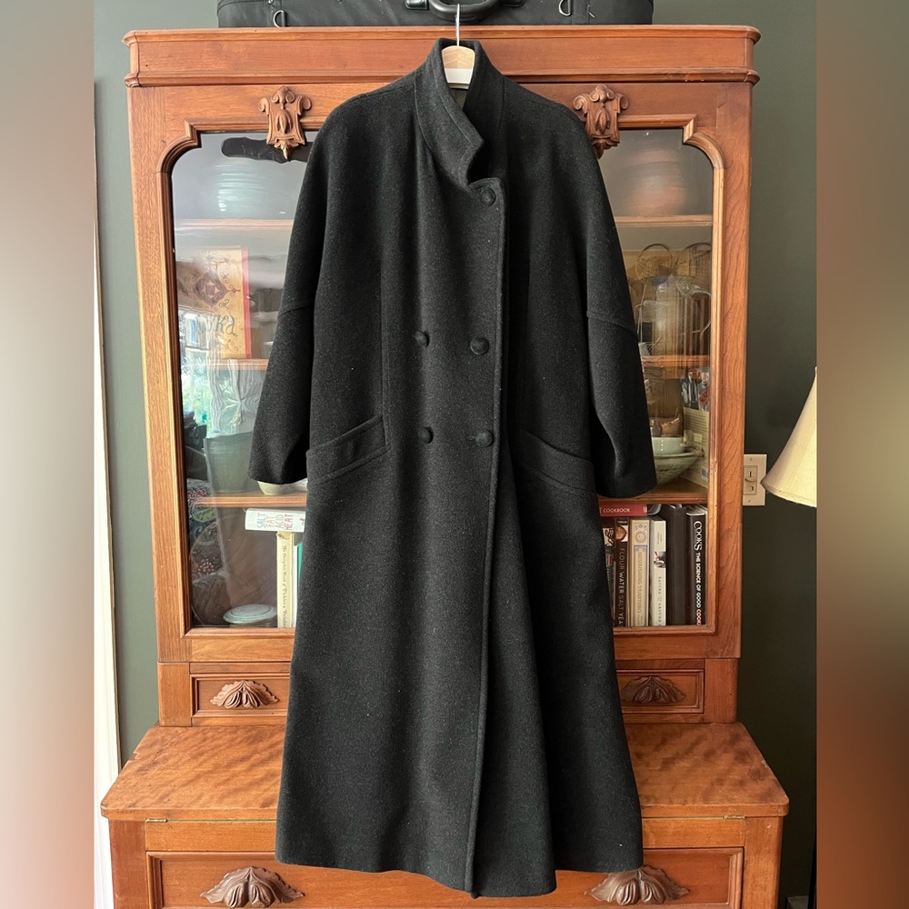 Long wool coat, vintage